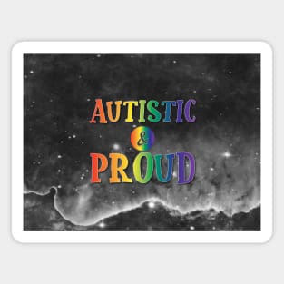 Autistic and Proud: Classic Pride Magnet